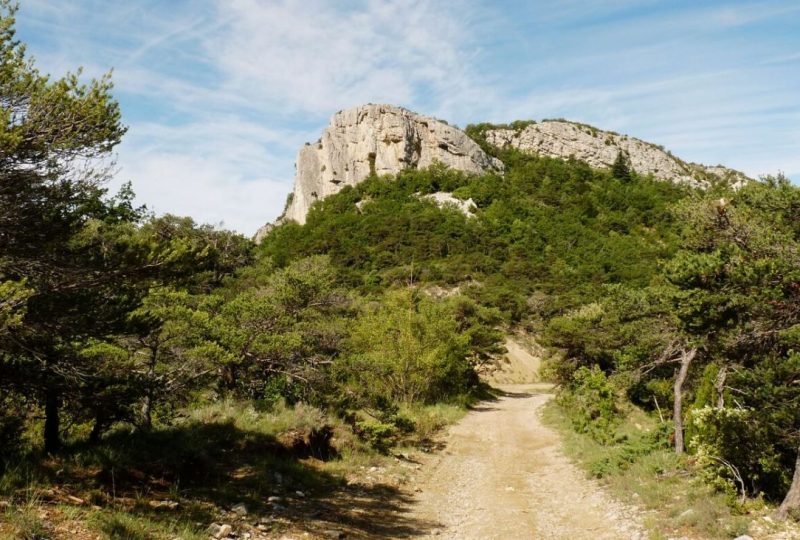 Le rocher des Aures à Roche-Saint-Secret-Béconne - 0