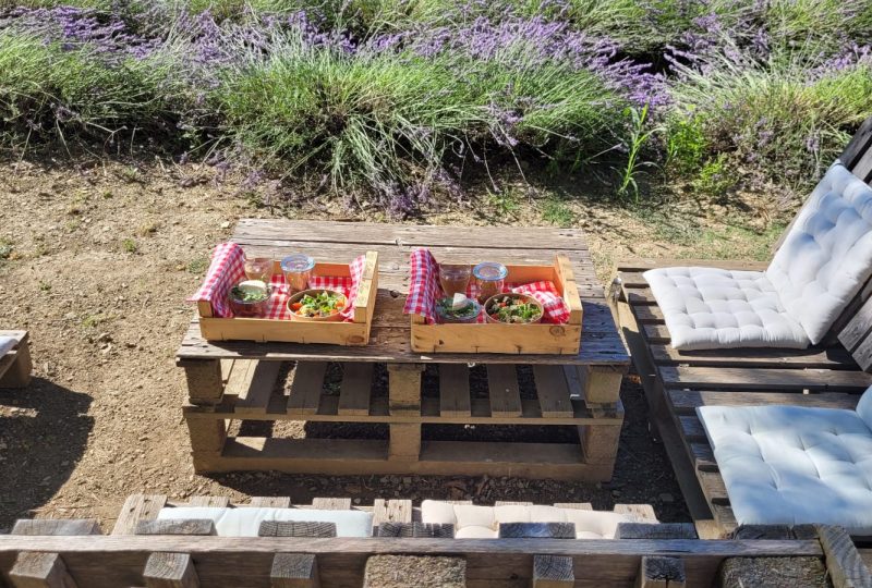 Sumptuous picnic surrounded by lavender – L’Essentiel de Lavande à La Bégude-de-Mazenc - 0