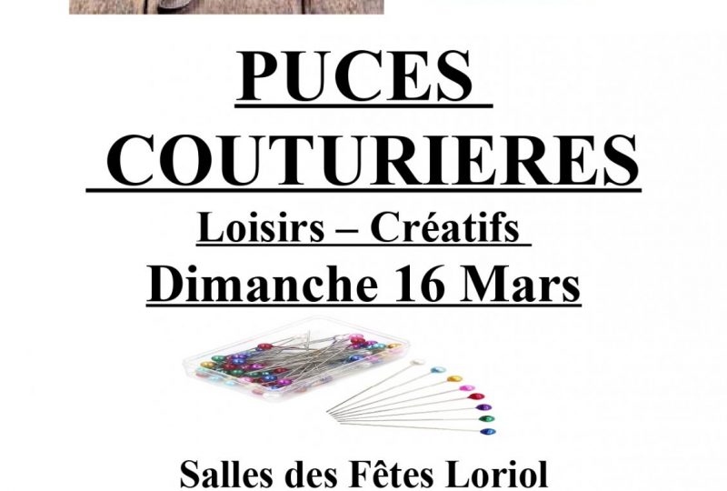 Puces des couturières et créatifs à Loriol-sur-Drôme - 0