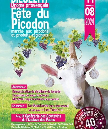 Fête du Picodon à Dieulefit :  marché aux picodons et produits régionaux à Dieulefit - 0