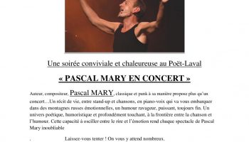 Pascal Mary en concert_Le Poët-Laval