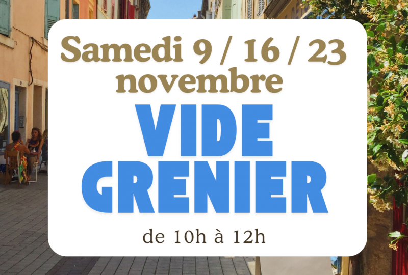 Vide grenier à Crest - 0