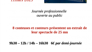 Journée professionnelle – Nouvelles du Conte_Bourdeaux